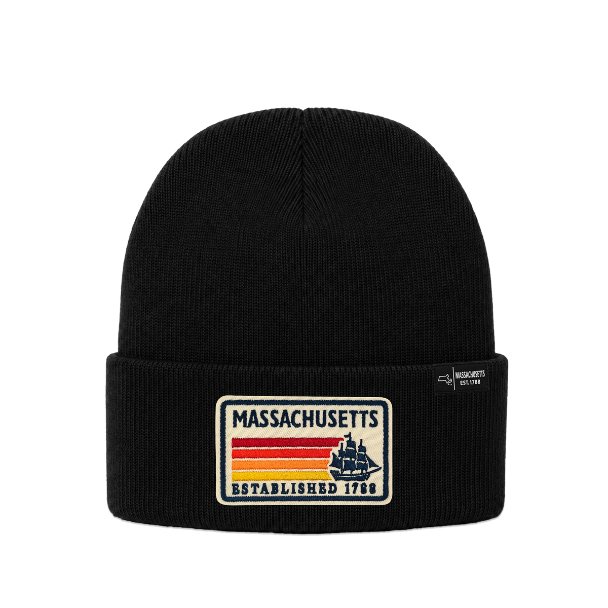 Massachusetts Heritage Universal Knit Beanie | Classic State Winter Hat