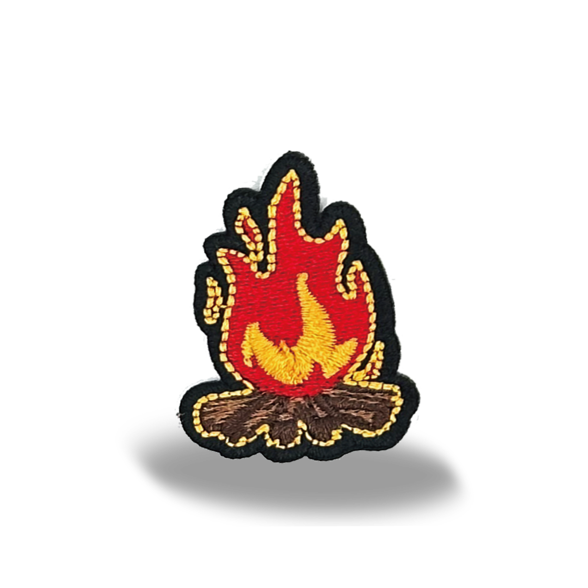 Campfire Spirit Iron On Embroidery Patch