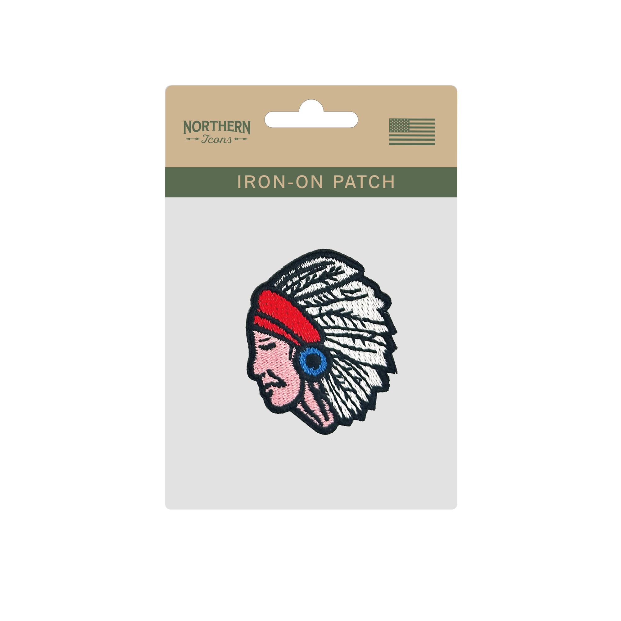 Heritage Spirit Iron On Embroidery Patch