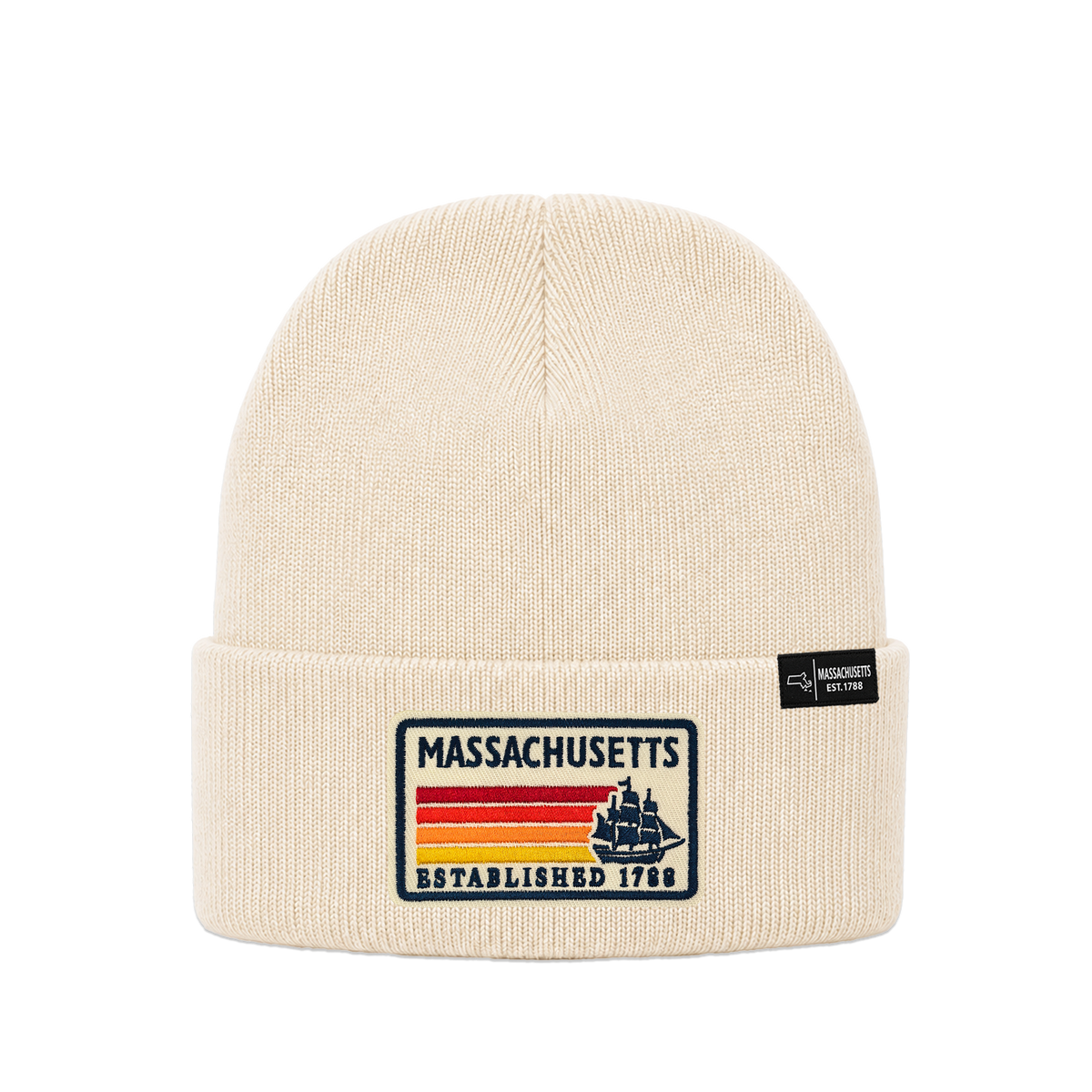 Massachusetts Heritage Universal Knit Beanie | Classic State Winter Hat