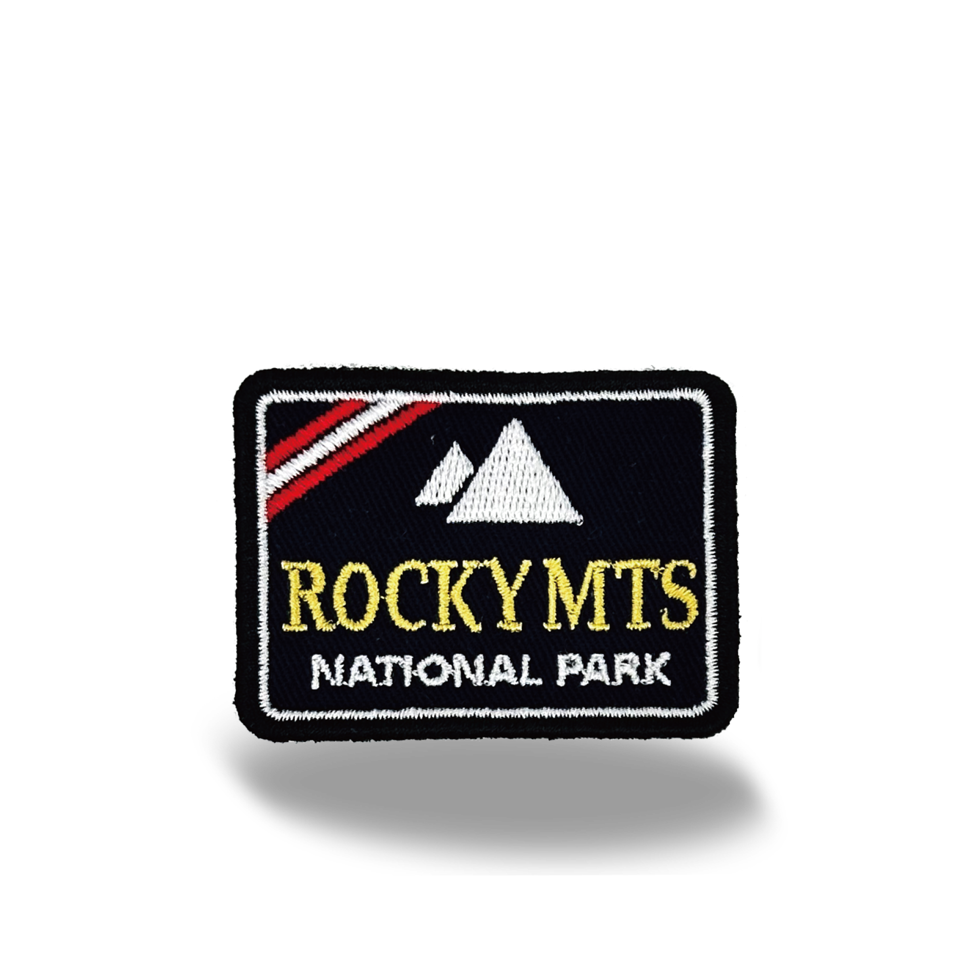 Rocky Mountains National Park Iron On Embroidery Patch