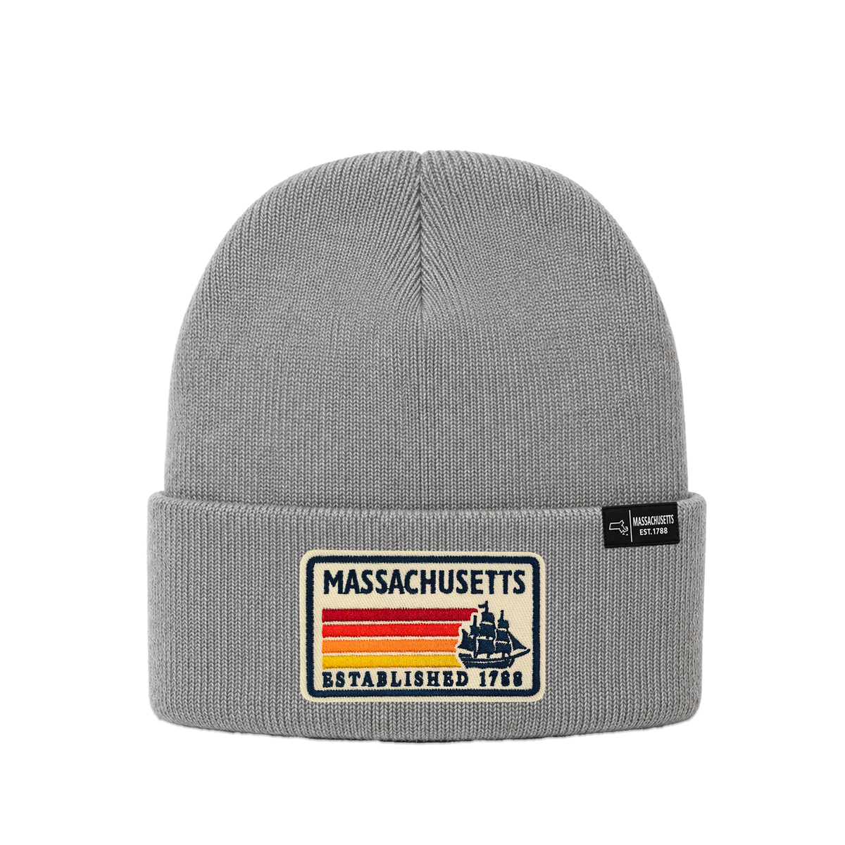 Massachusetts Heritage Universal Knit Beanie | Classic State Winter Hat