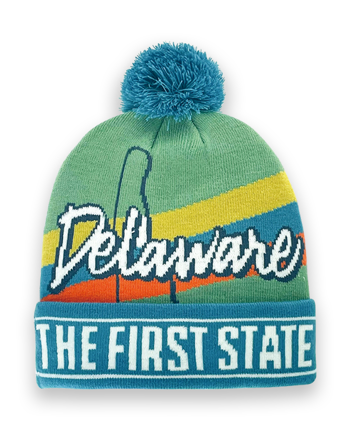DELAWARE Tagline Beanie