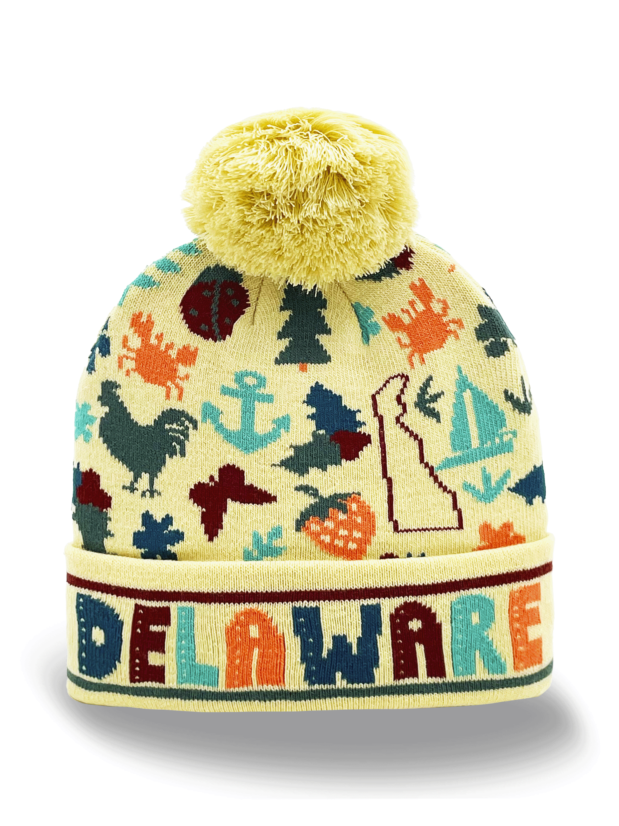 DELAWARE STATE ICON BEANIE