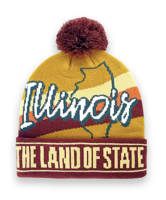 ILLINOIS Tagline Beanie