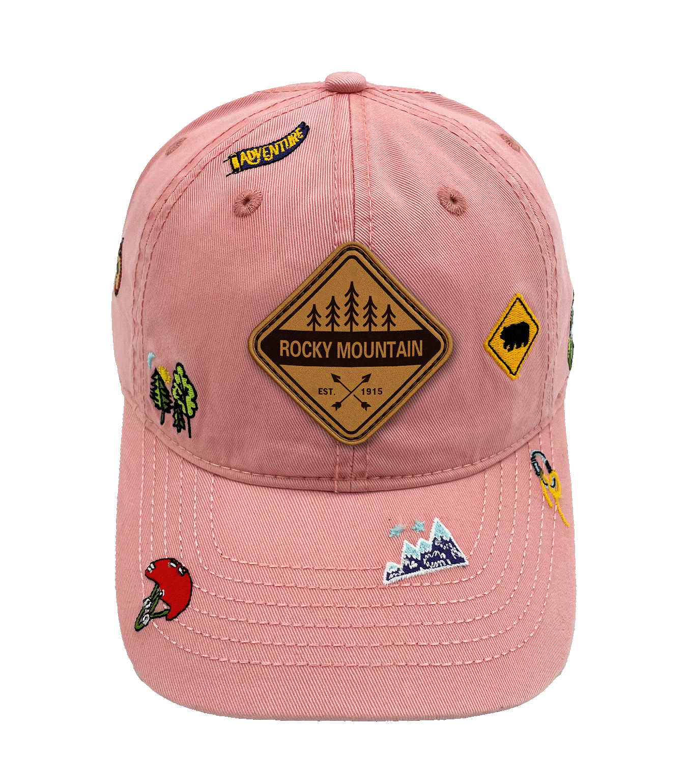 Rocky Mountain Trail Badge Adventure Cap
