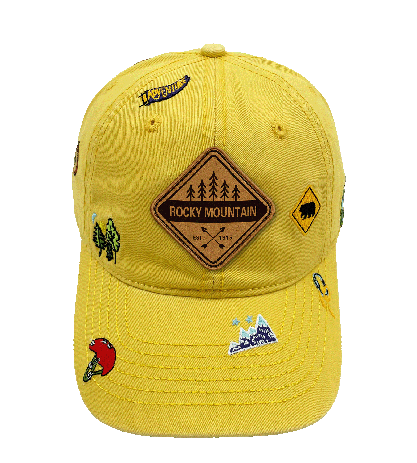 Rocky Mountain Trail Badge Adventure Cap