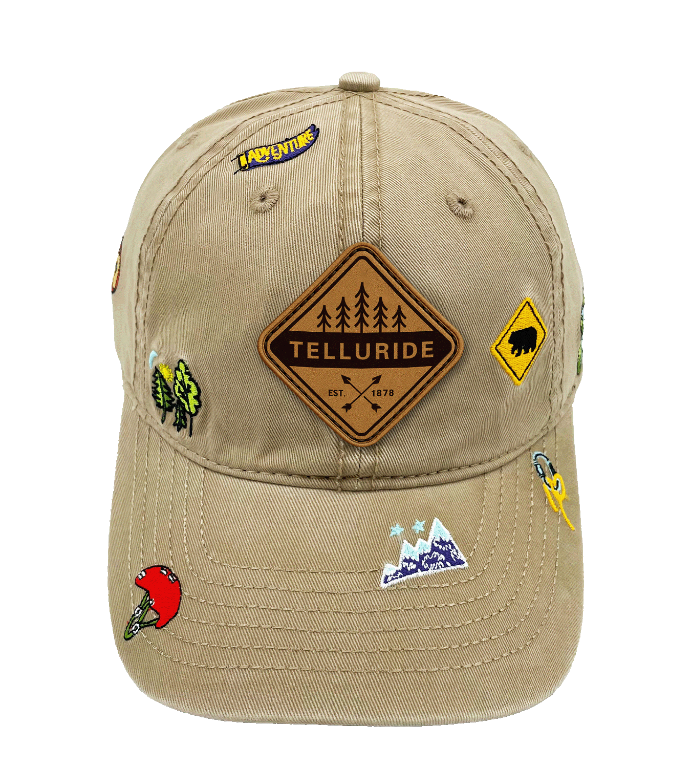 Telluride Trail Badge Adventure Cap
