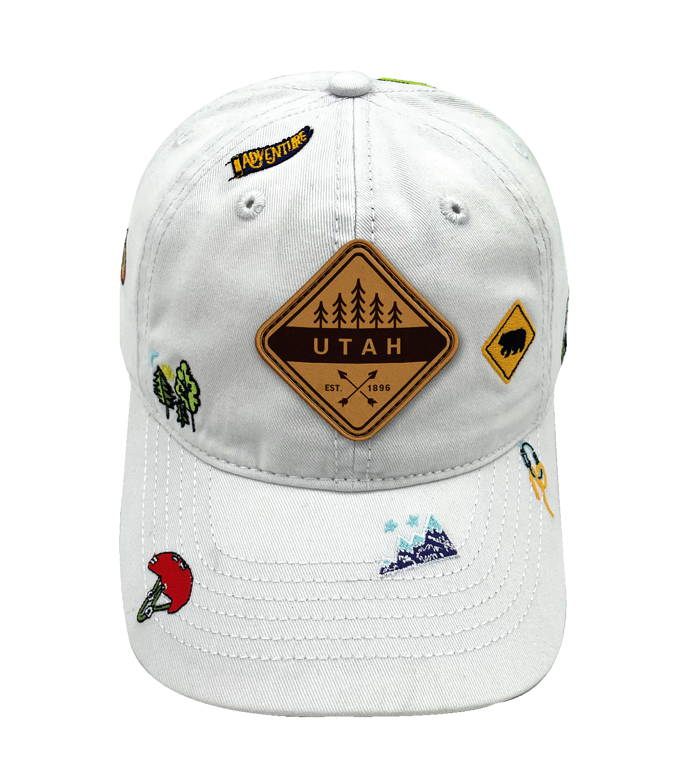 Utah Outdoor Baseball Cap for Hiking, Camping, and Nature Lovers