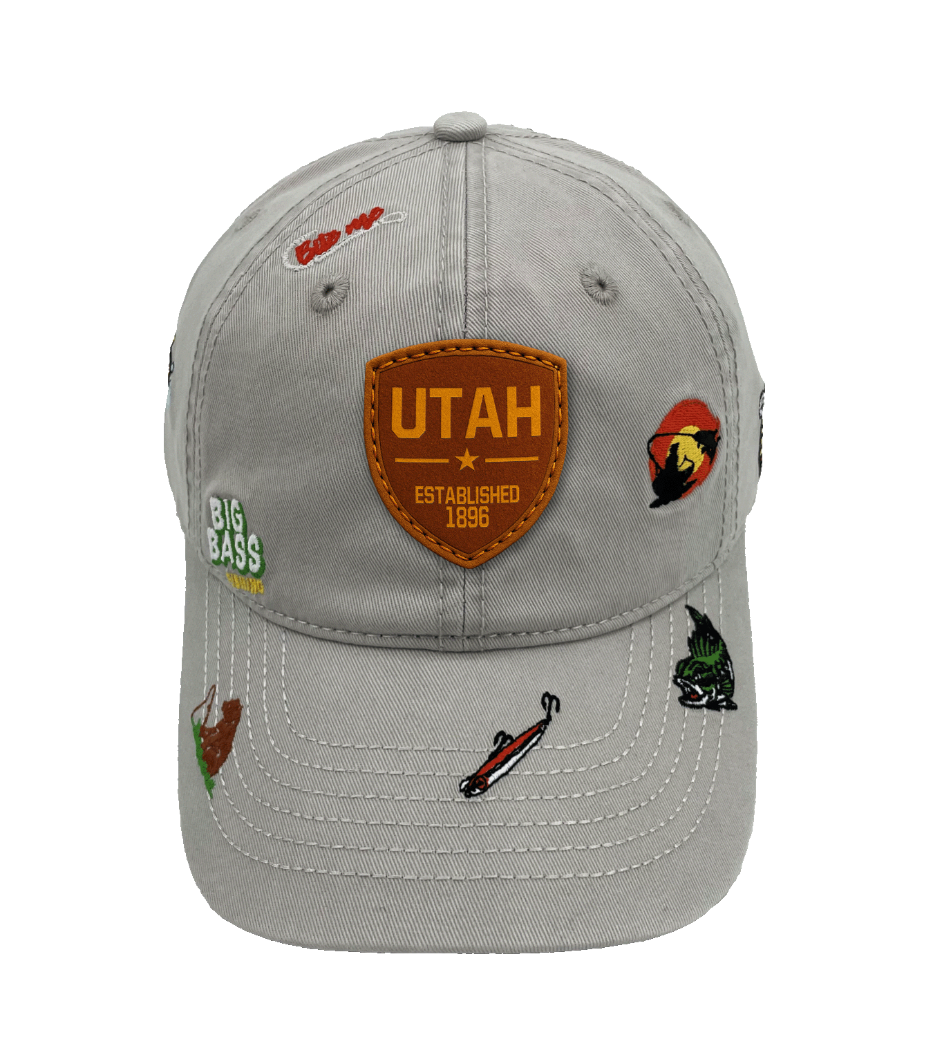Utah Outdoor Baseball Cap for Fishing, Hiking, and Adventure Enthusiasts