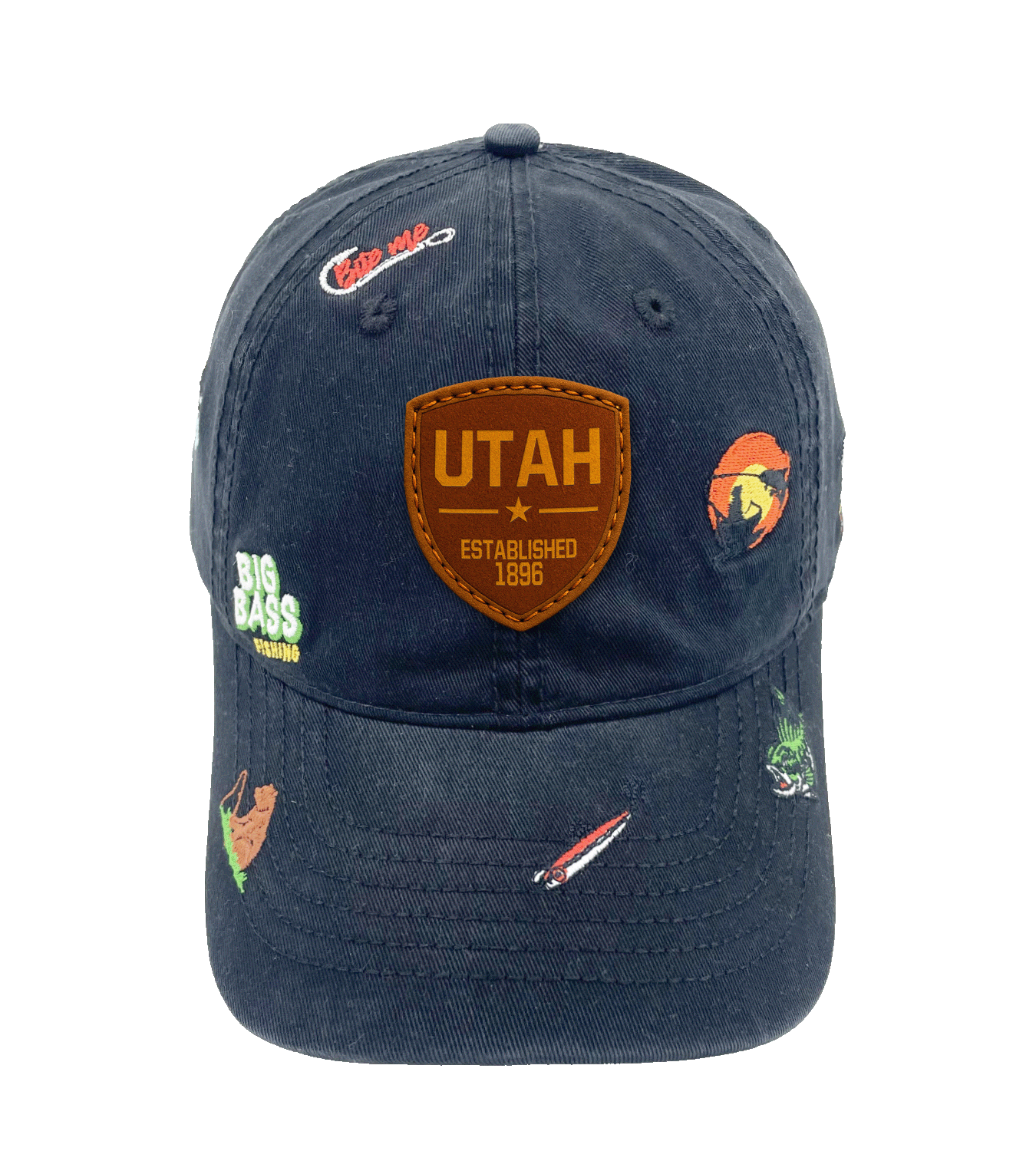 Utah Outdoor Baseball Cap for Fishing, Hiking, and Adventure Enthusiasts