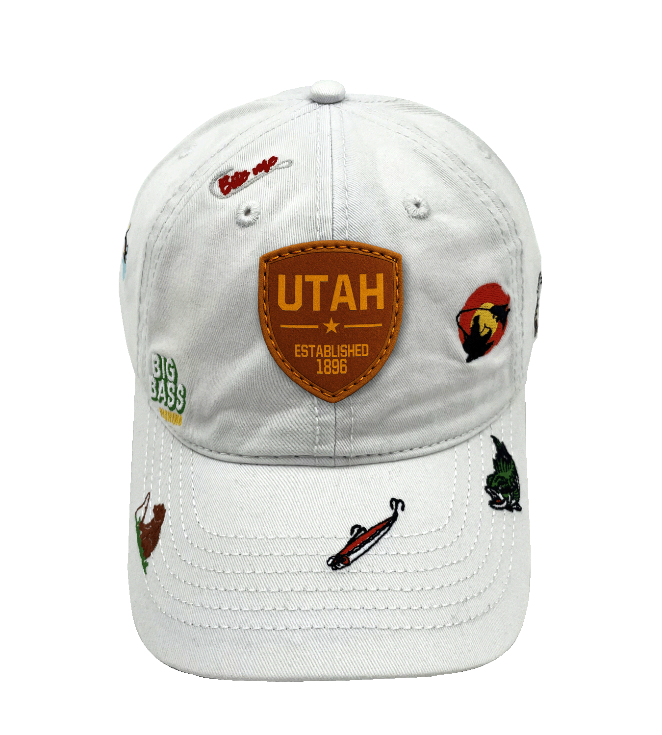 Utah Outdoor Baseball Cap for Fishing, Hiking, and Adventure Enthusiasts