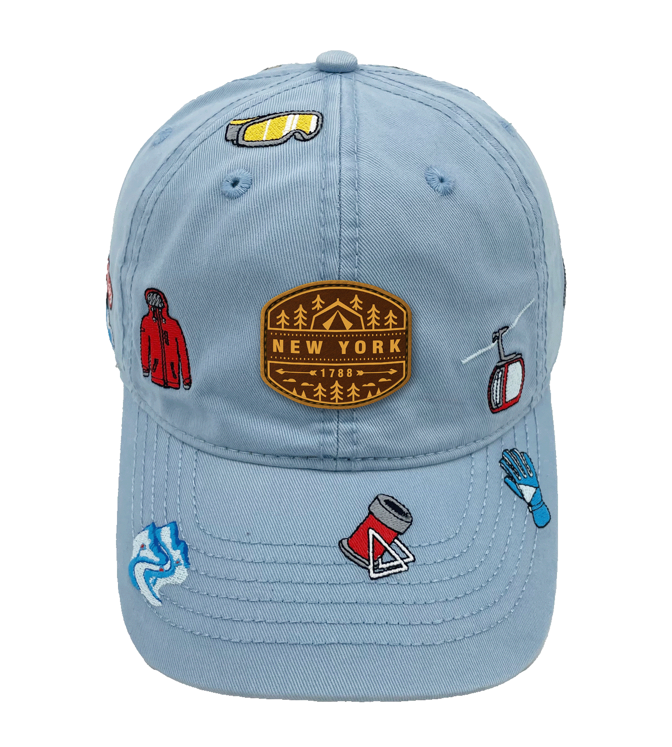 Lake Placid New York Embroidered Baseball Cap ¨C Outdoor Adventure Souvenir Hat