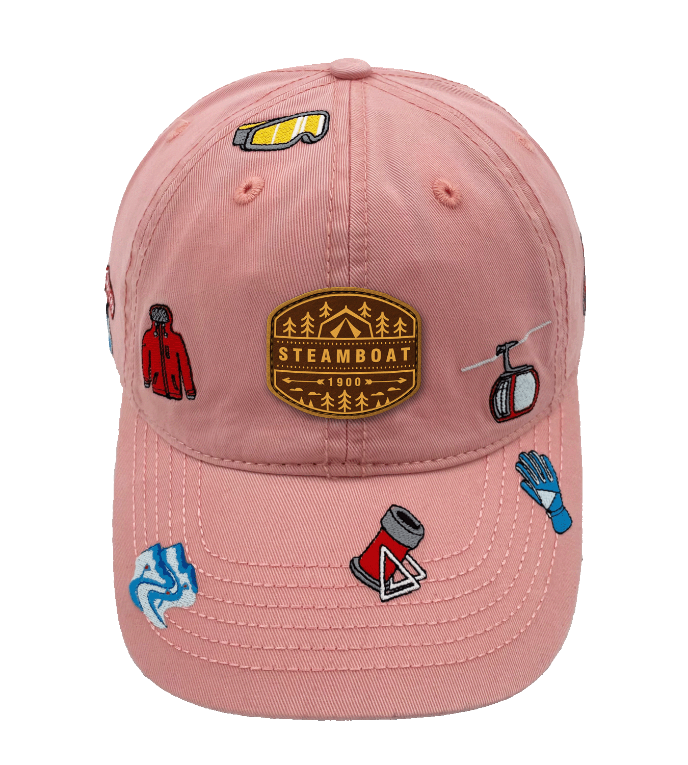 Steamboat Colorado Embroidered Baseball Cap ¨C Skiing Mountain Outdoor Travel Souvenir Hat