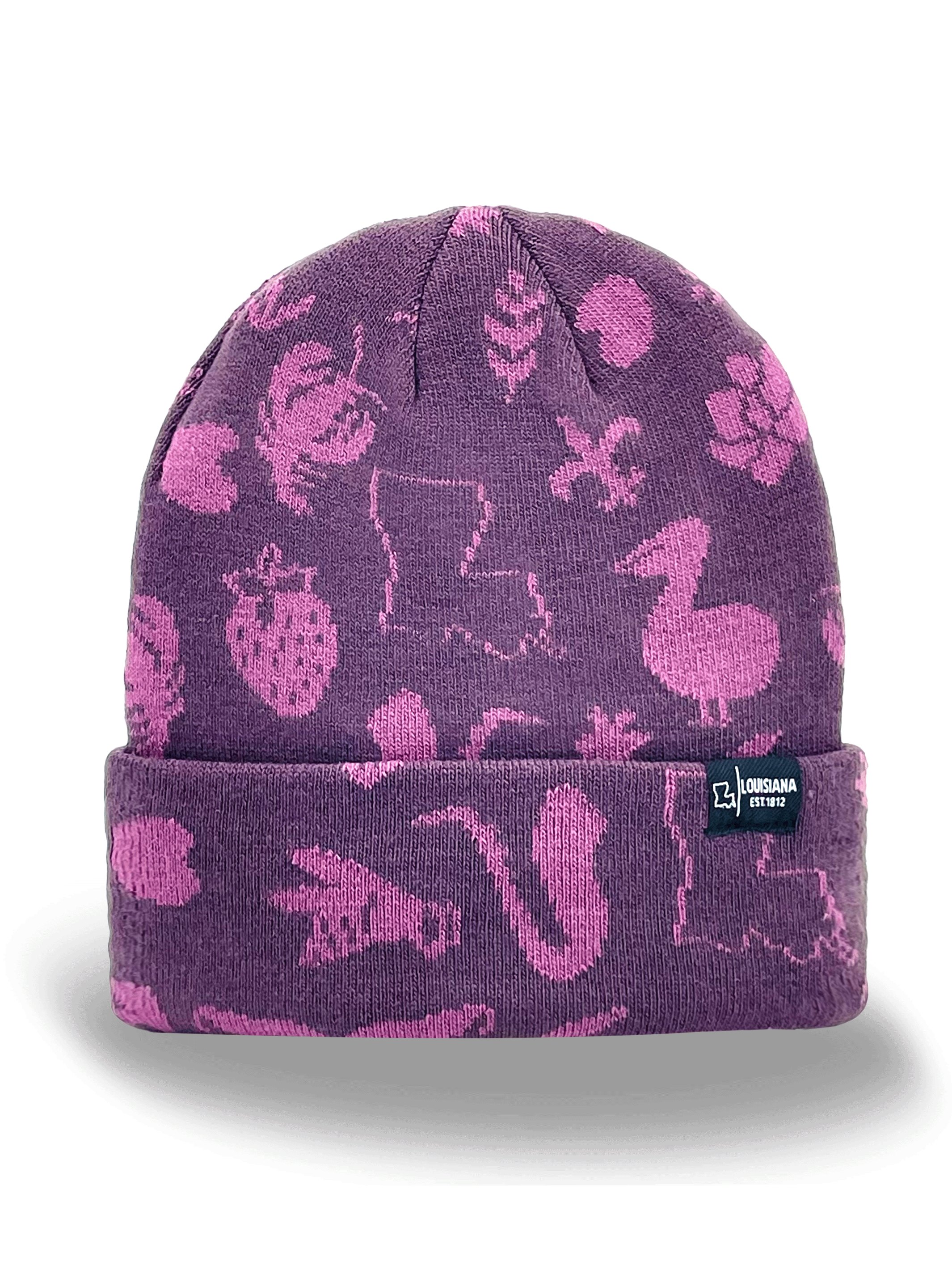 Louisiana Icons Knit Beanie