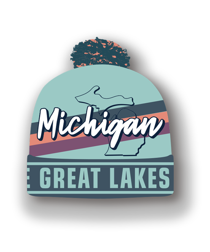 MICHIGAN Tagline Beanie