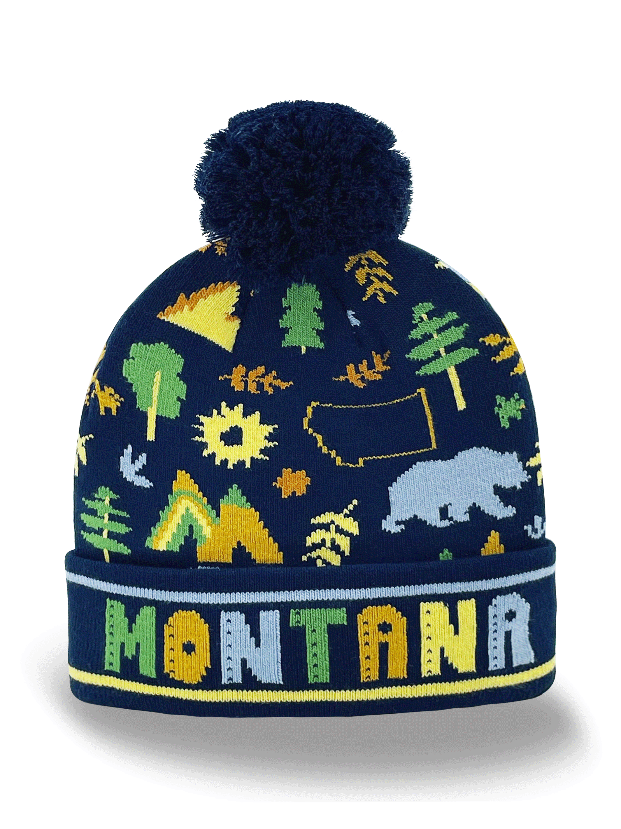 MONTANA STATE ICON BEANIE