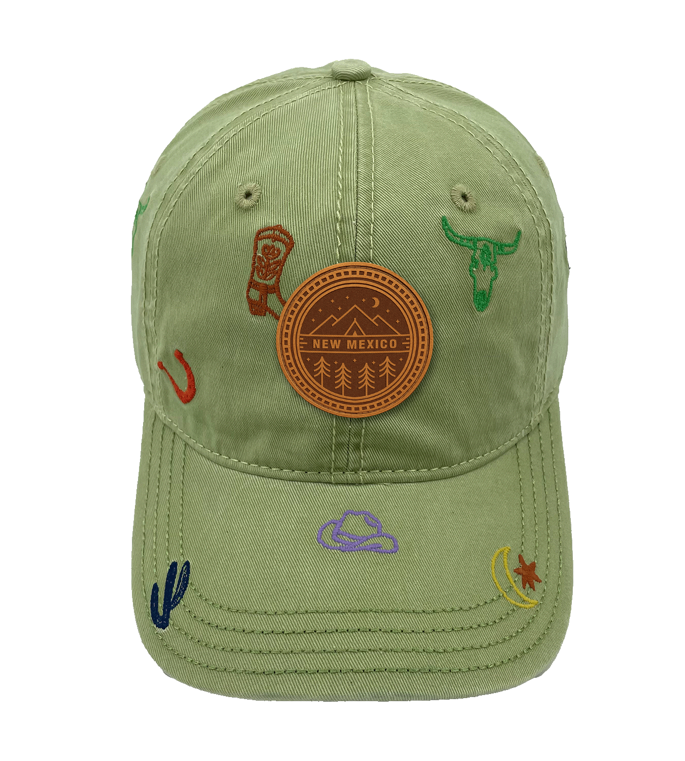 New Mexico Adventure Baseball Cap ¨C Southwestern Cowboy Style Outdoor Travel Hat