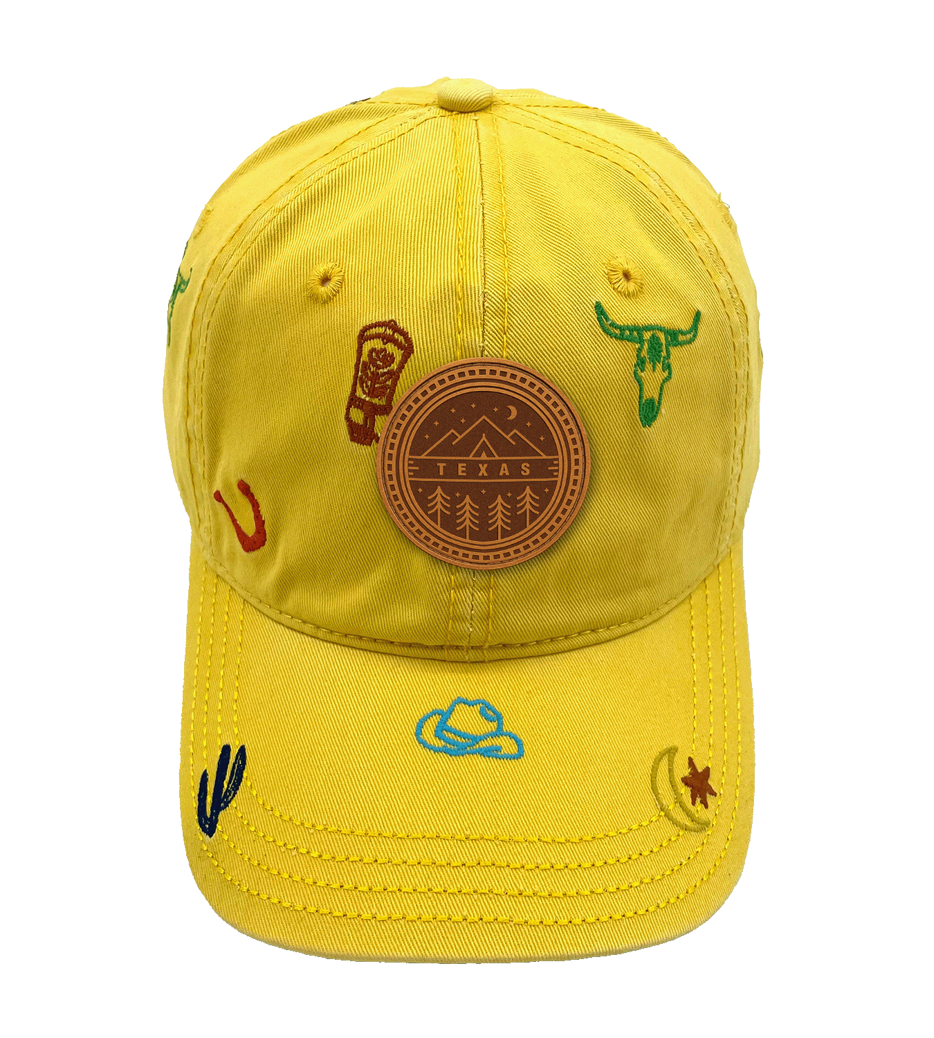 Texas Adventure Baseball Cap ¨C Western Style Cowboy Embroidered Travel Hat