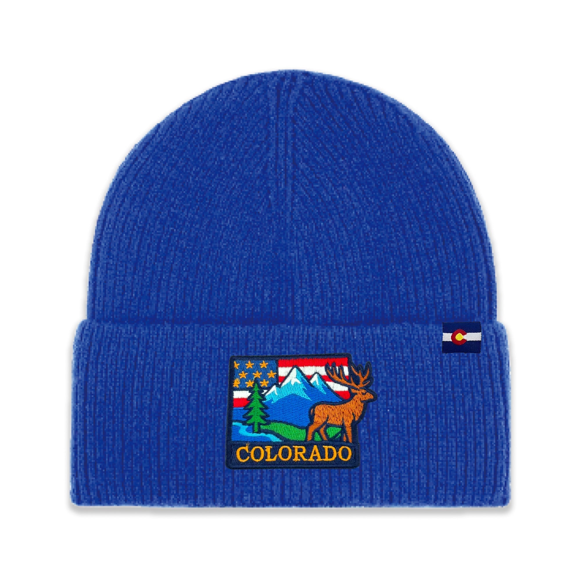 Colorado Moose Mountain Knit Beanie for Outdoor Adventure Lovers