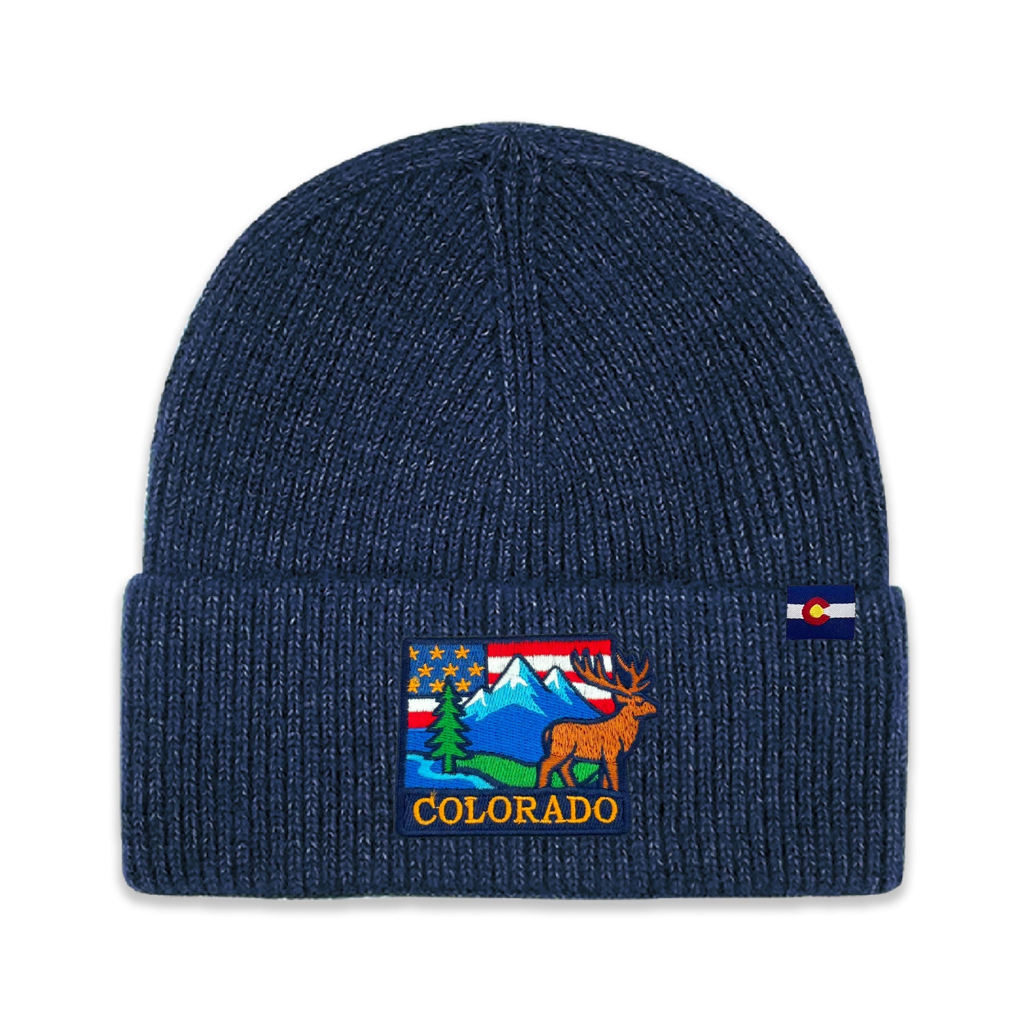Colorado Moose Mountain Knit Beanie for Outdoor Adventure Lovers