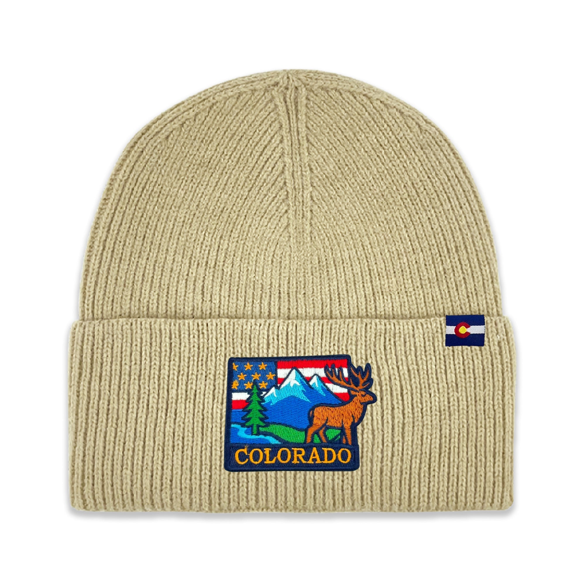 Colorado Moose Mountain Knit Beanie for Outdoor Adventure Lovers
