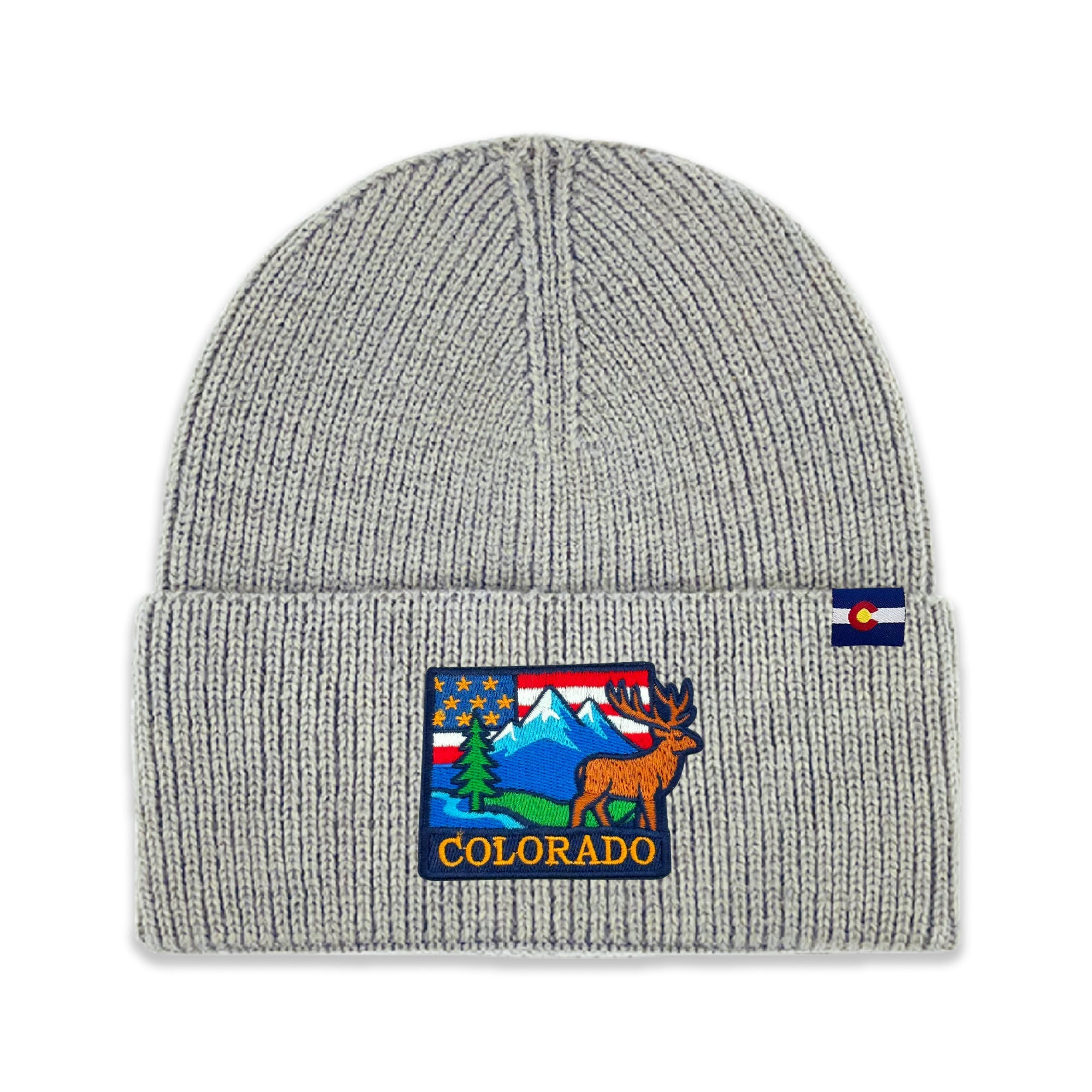 Colorado Moose Mountain Knit Beanie for Outdoor Adventure Lovers