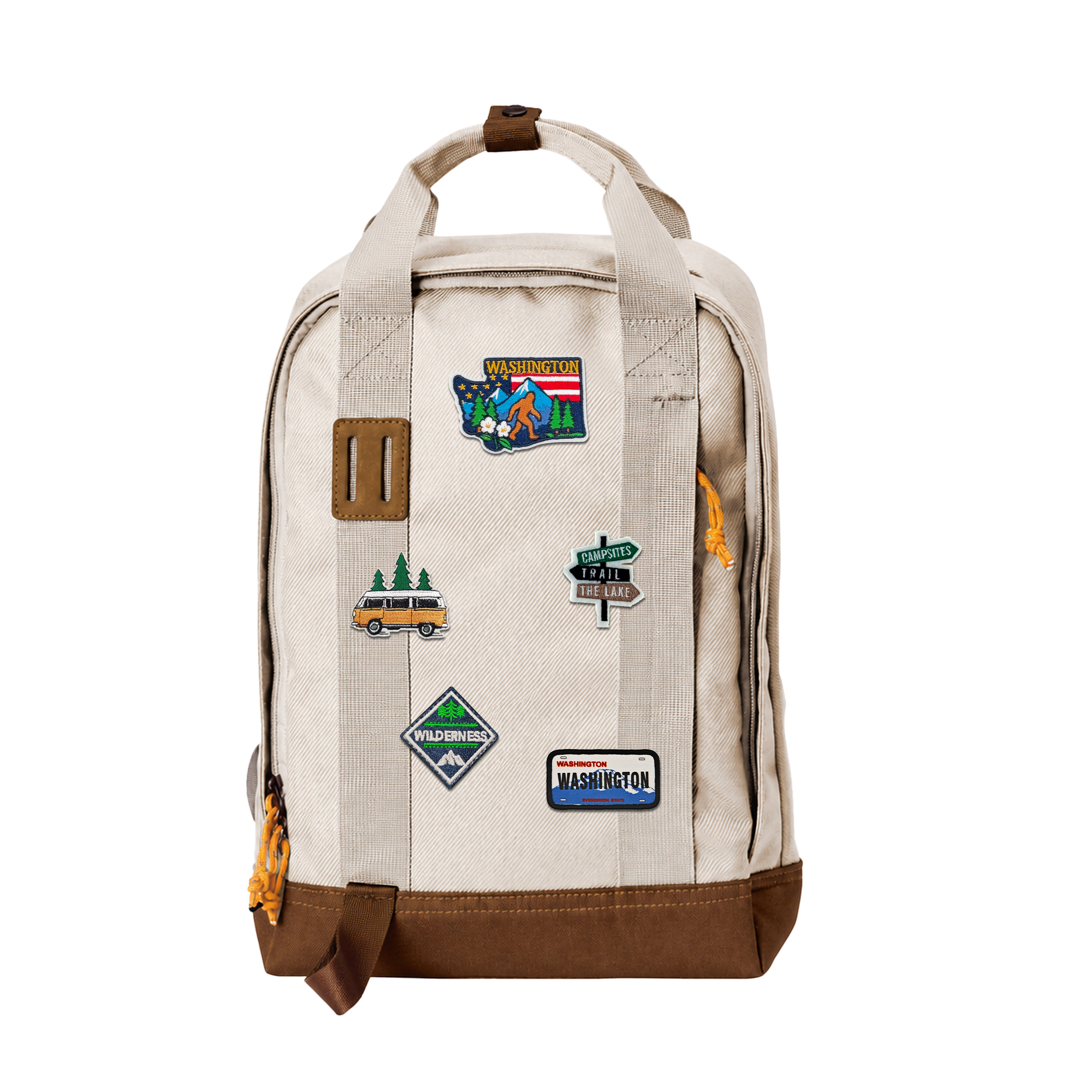 Washington Evergreen Adventure Backpack | Waterproof Laptop Travel Backpack with Outdoor-Inspired Design