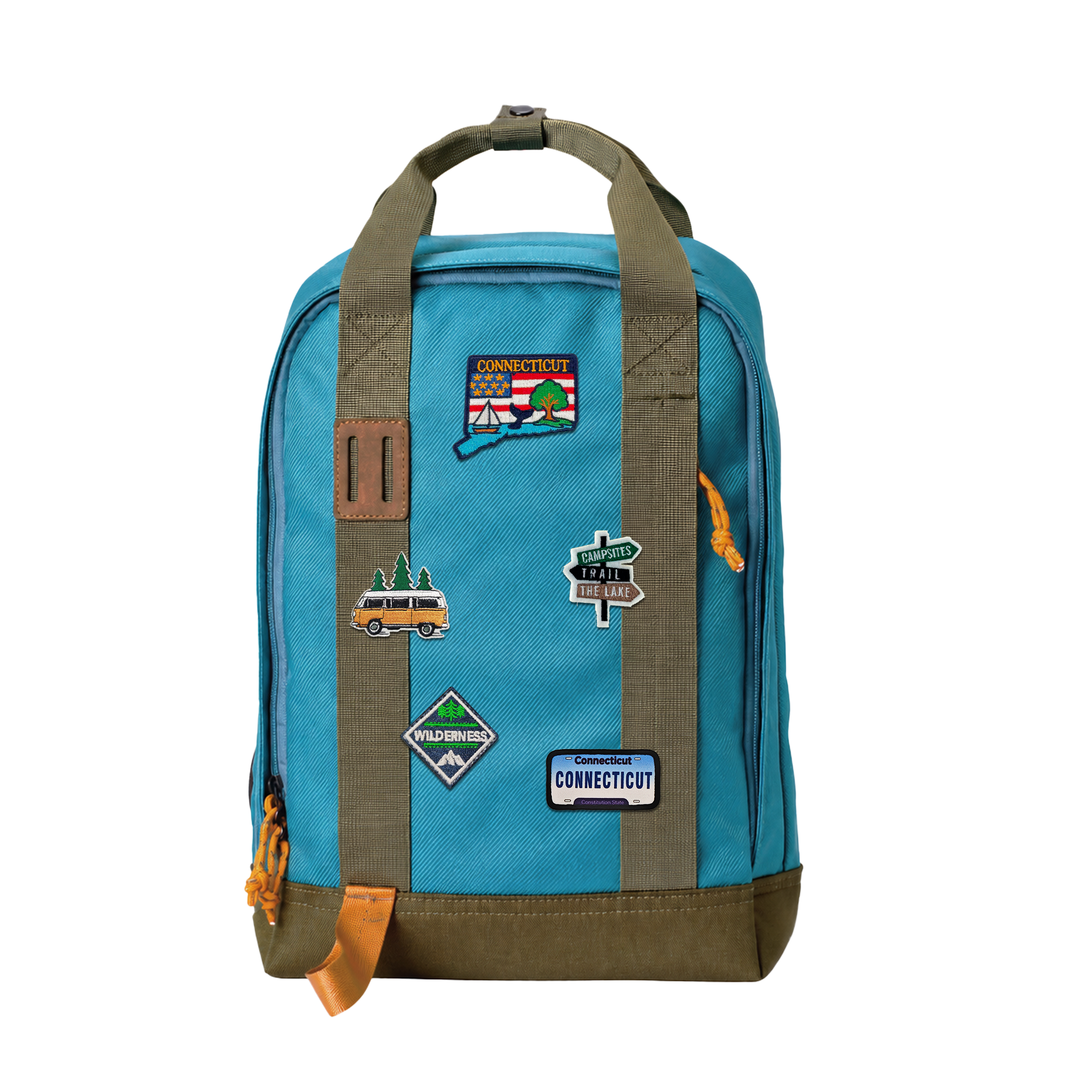 Connecticut Coastal Heritage Backpack | Waterproof Laptop Backpack for Travel, Commuting & Everyday Adventures