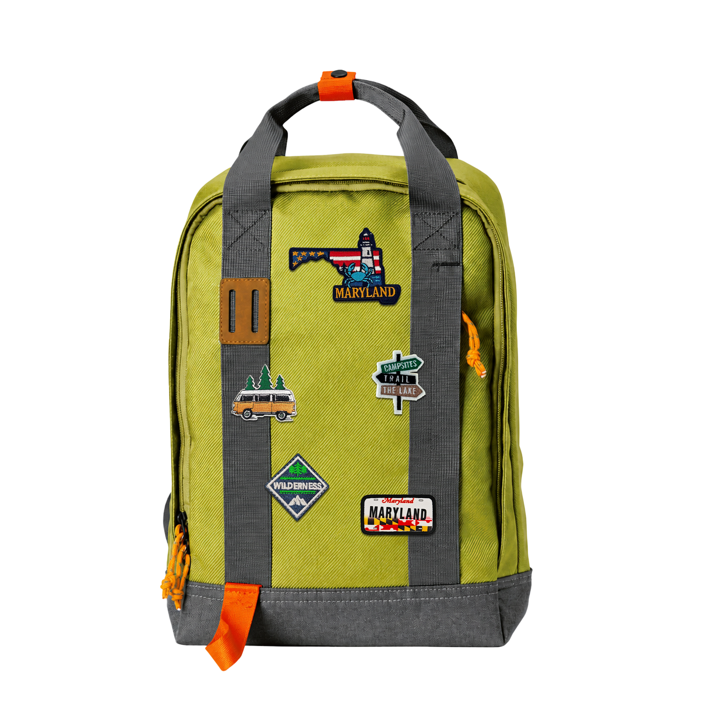 Maryland Chesapeake Coast Laptop Backpack | Waterproof Travel Backpack for Coastal & Heritage Gift Shops