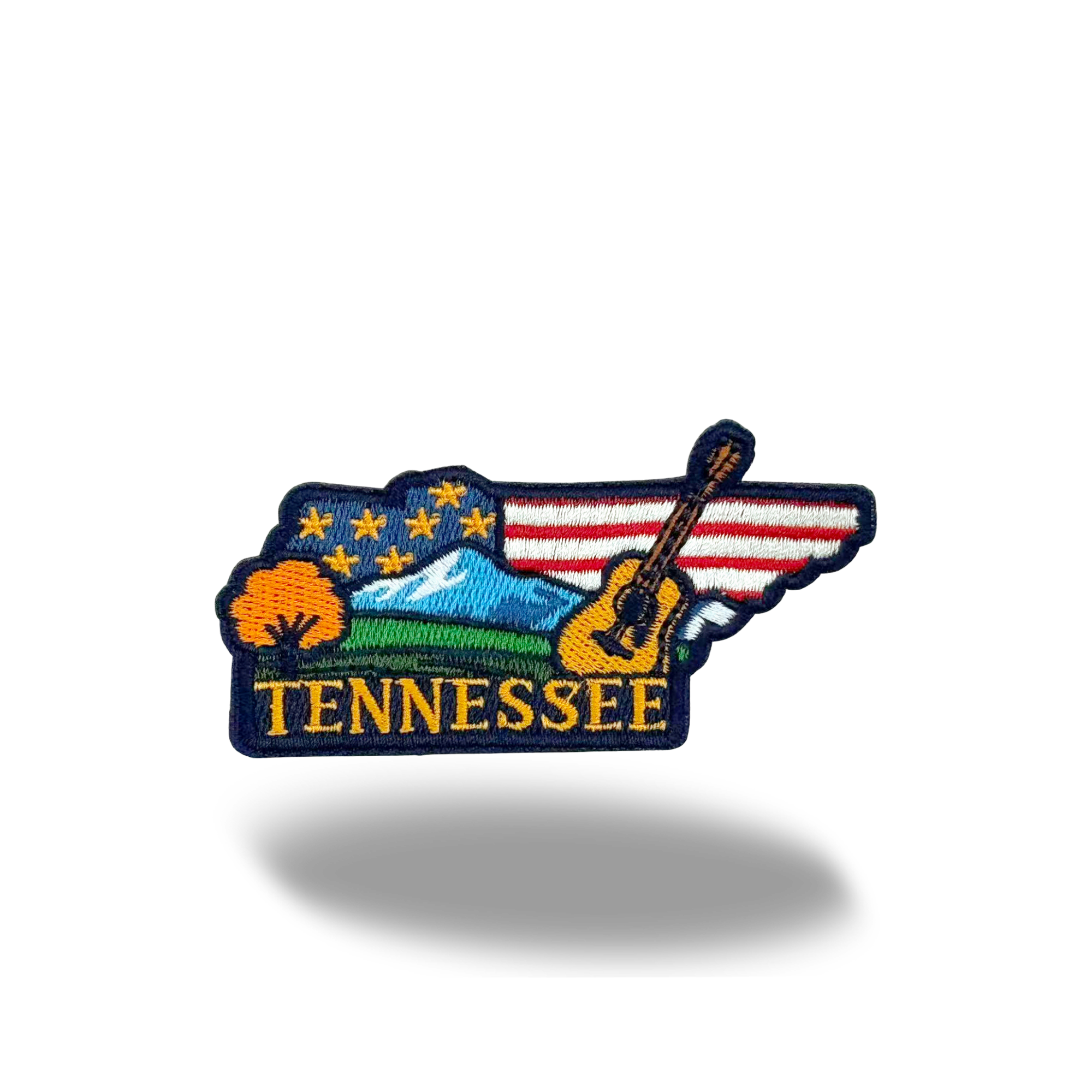 Tennessee Tennessee Music Washed Baseball Cap | Vintage Cotton Twill Adjustable Hat | Embroidered Tennessee Travel Souvenir Cap