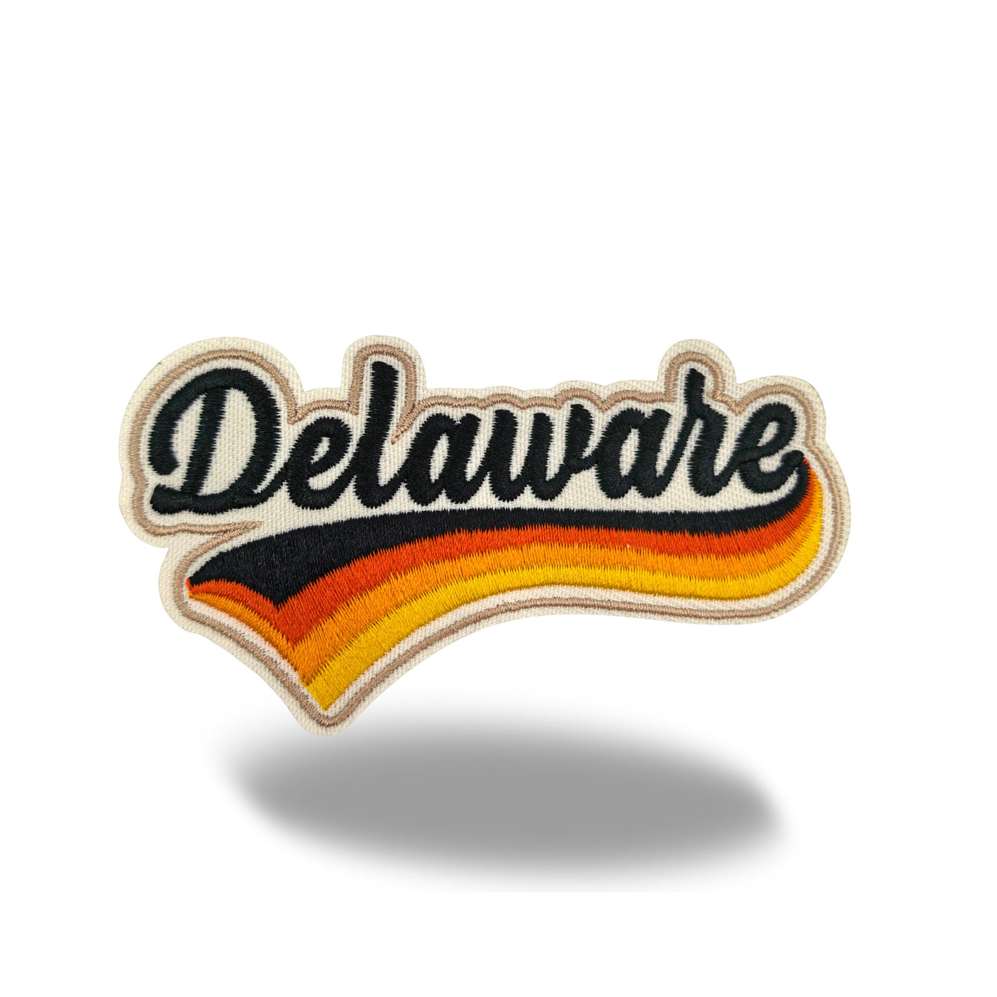 Delaware Vintage Dirty Washed Trucker Hat – Retro State Patch Mesh Snapback Baseball Cap