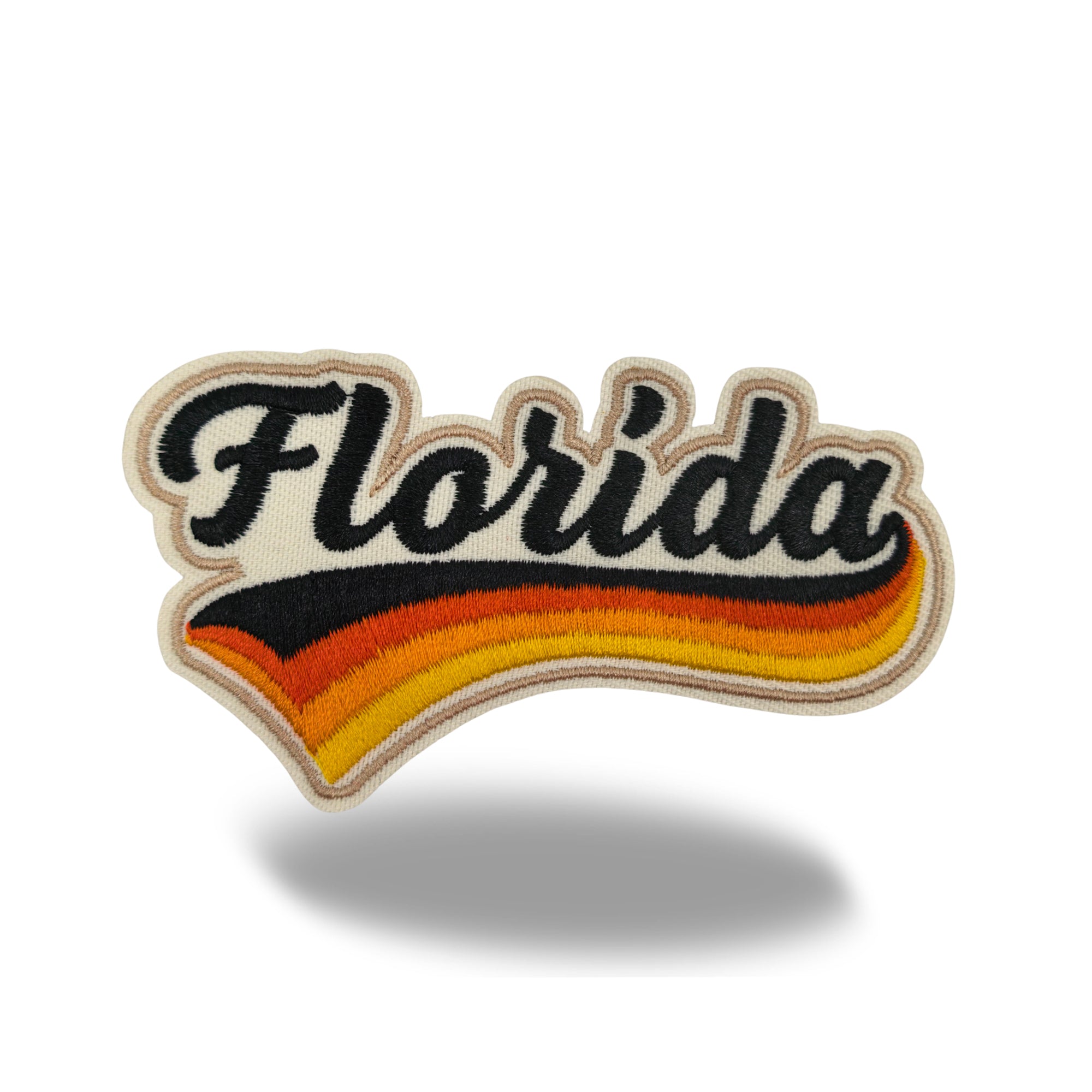 Florida Vintage Dirty Washed Trucker Hat – Retro State Patch Mesh Snapback Baseball Cap