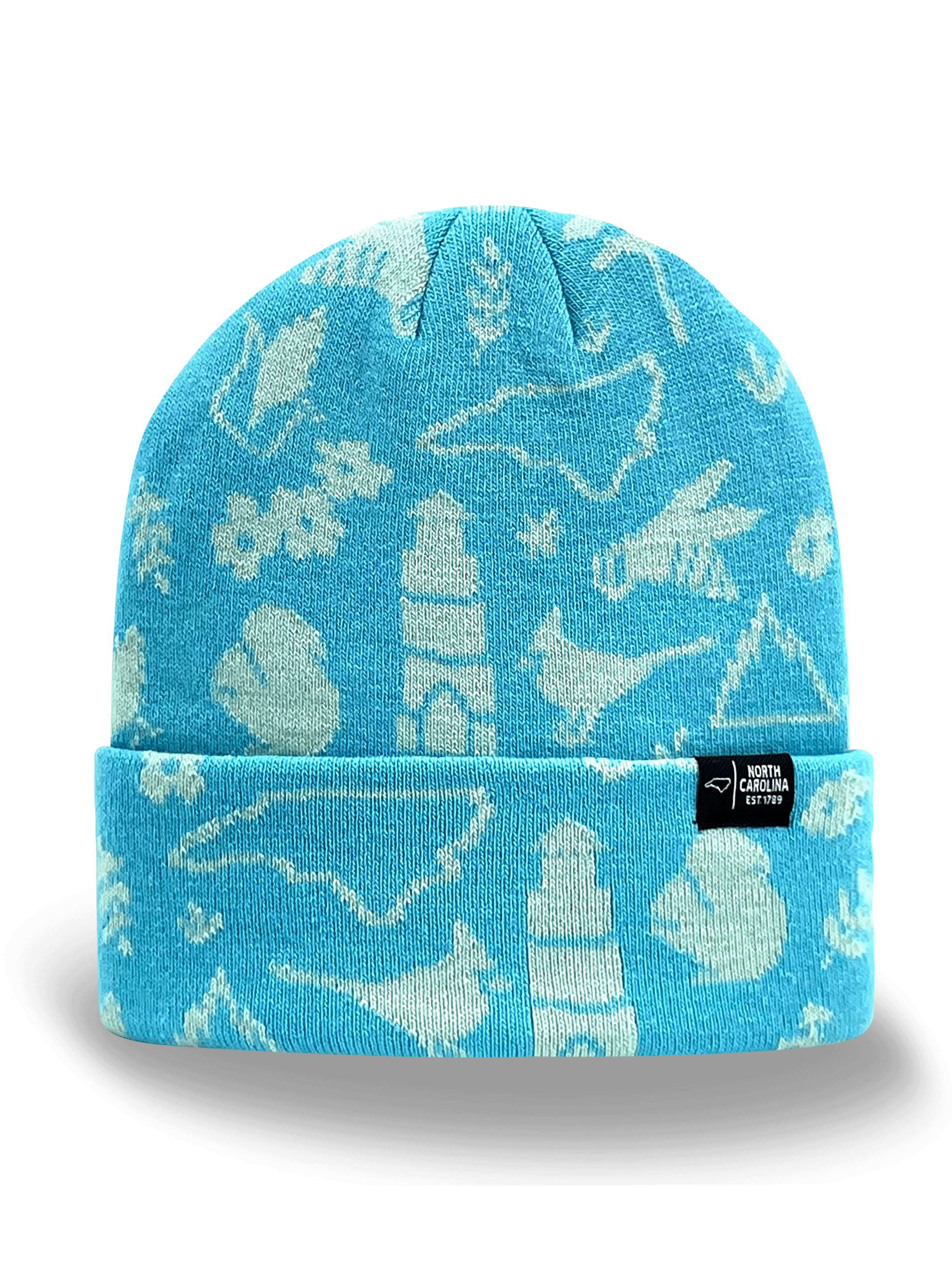 North Carolina Icons Knit Beanie