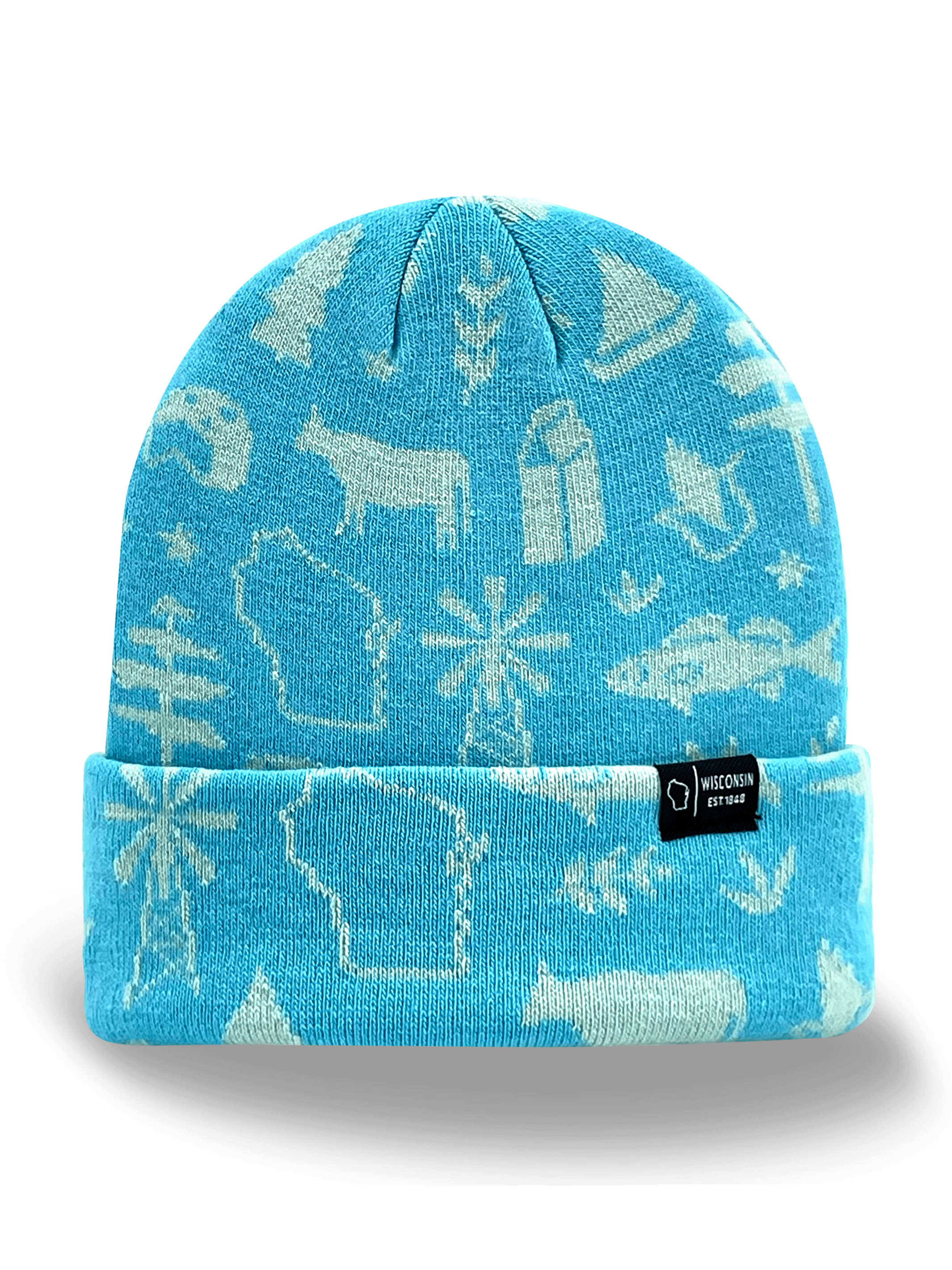 Wisconsin Icons Knit Beanie